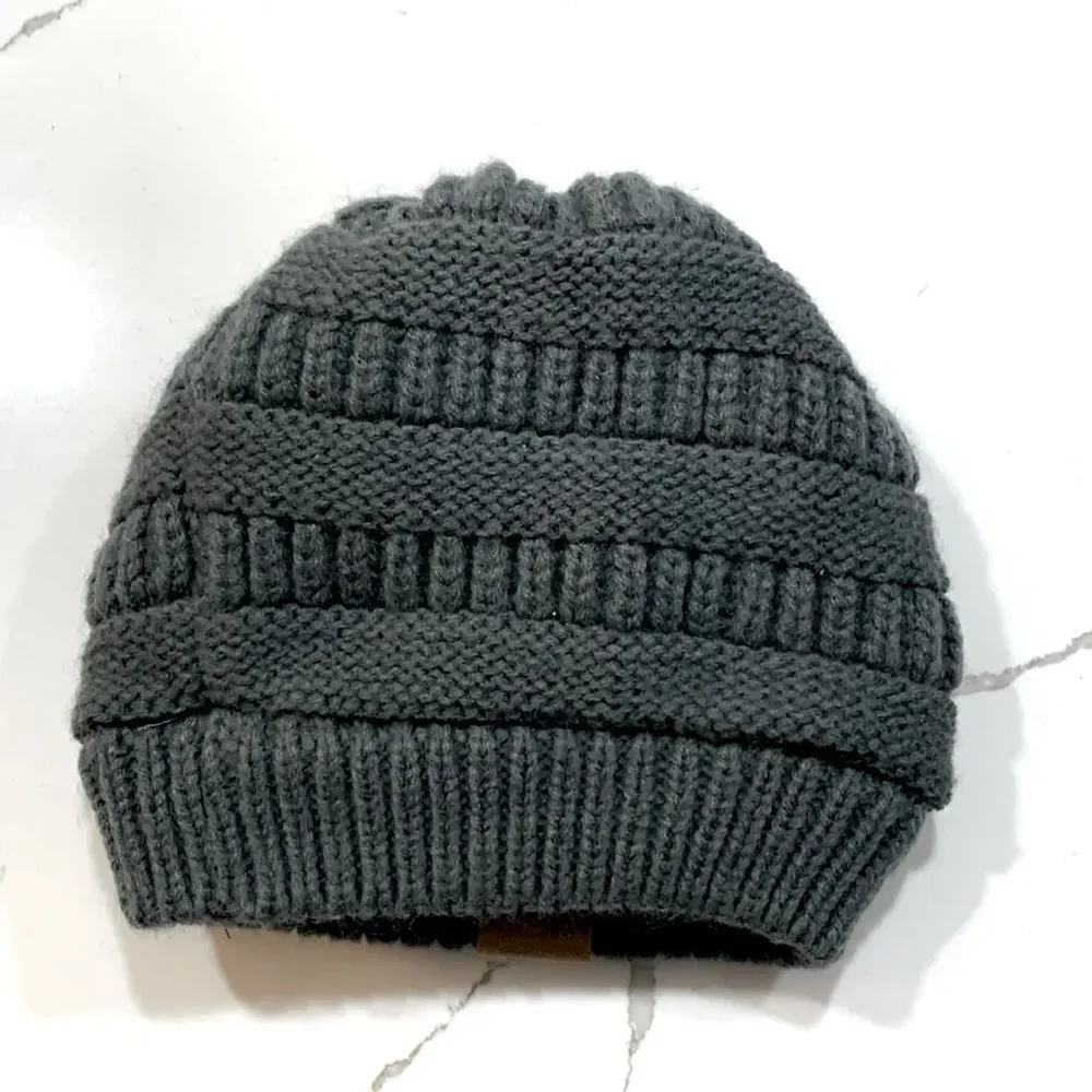 ALEPO | Grey Baby Winter Beanie Fleece Knit Hat